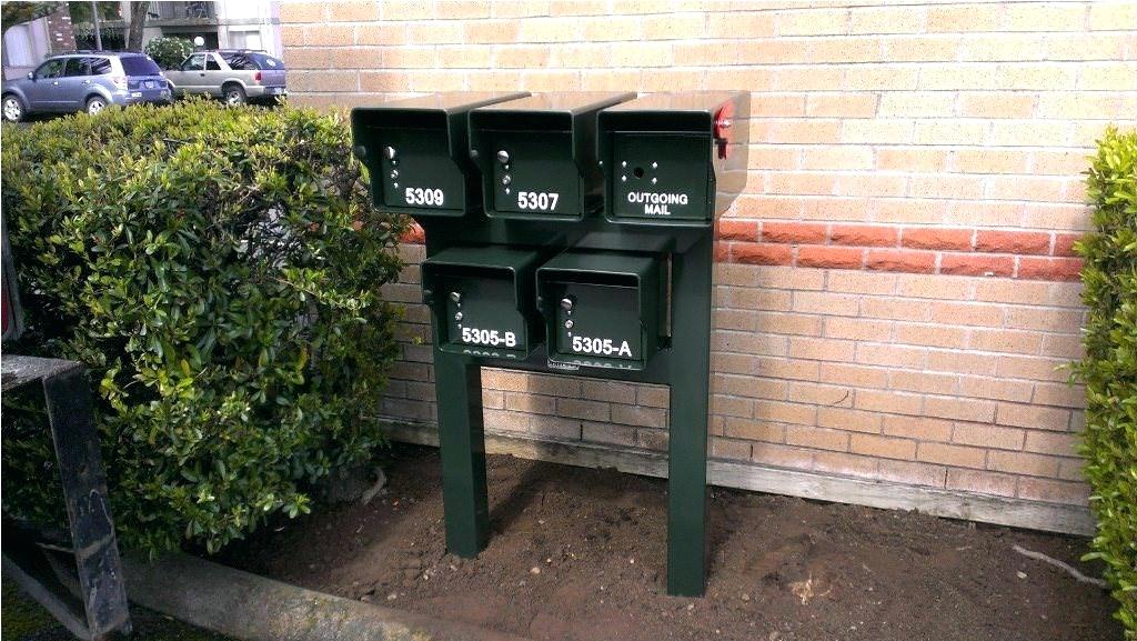 Common regulations for wall mount mailboxes